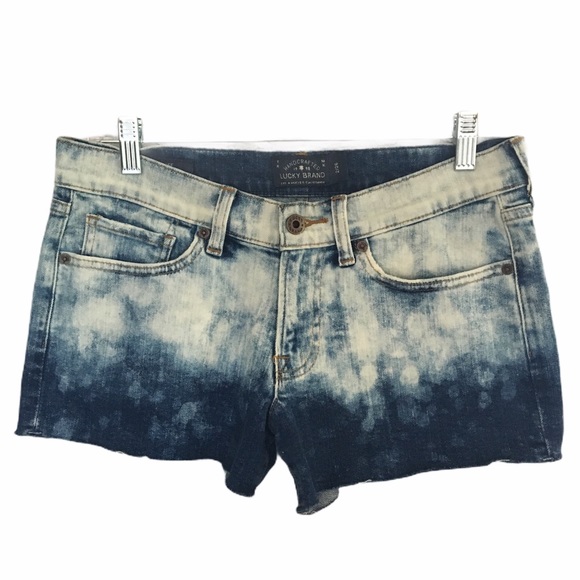 Lucky Brand Pants - Lucky Brand "The cut off" Acid Wash Jean Shorts